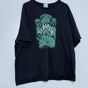 VTG 2005 Men's Electric Magic Featuring‎ LED ZEPPLIN Black T-SHIRT SZ  XXL